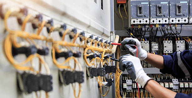 Professional Electrician technician working in Valley View, PA